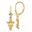 14k Angel Leverback Earrings - Sophia Jewelers
