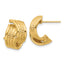 Twisted Stud Earrings in 14K Yellow Gold, 11.8mm - Sophia Jewelers
