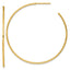 C-Hoop Stud Earrings in 14K Yellow Gold, 1.2x50mm - Sophia Jewelers
