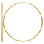 Tube C-Hoop Stud Earrings in 14K Yellow Gold, 2x100mm - Sophia Jewelers