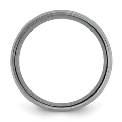 Chisel Tantalum Polished 8mm Band