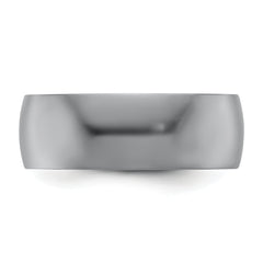 Chisel Tantalum Polished 8mm Band