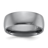 Chisel Tantalum Polished 8mm Band