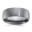 Chisel Tantalum Brushed 8mm Band