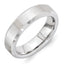 Vitalium Grain Center Finish 6mm Beveled Edge Band