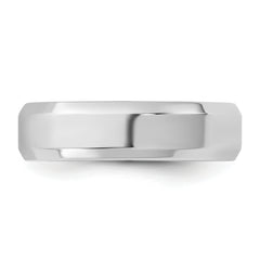 10KW 5.5mm Bevel Edge Comfort Fit Band Size 14