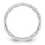 14k White Gold 7mm Standard Weight Comfort Fit Wedding Band