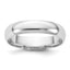 4.5mm 10K White Gold Lightweight Comfort Fit Wedding Band - Sophia Jewelers