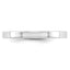 14k White Gold 2.5mm Lightweight Flat Wedding Band