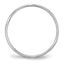 5.0mm 10K White Gold Lightweight Flat Wedding Band - Sophia Jewelers