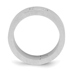 14k White Gold 6mm CLIQ Hinged Shank Size 10