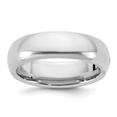 14kw CLIQ 6mm Hinged Comfort Fit Wedding Band Size 12.5