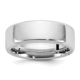 14kw CLIQ 7mm Hinged Beveled Edge Wedding Band Size 12.5