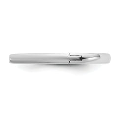 14kw CLIQ Hinged Cathedral Solitaire Peg Set Engagement Ring Mounting (No Stone Included)