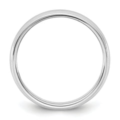 14KW 4.5mm Milgrain Half Round Band Size 14