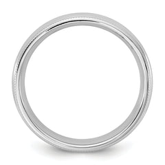 14KW 4.5mm Milgrain Comfort Fit Band Size 14