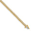 14k Complete 0.93 carat Round VS Diamond Fancy Spiral 7 inch Tennis Bracelet