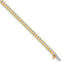 14k Holds 2.17 carat 62-2.0mm Round Diamond 4-prong 7 inch Tennis Bracelet Mounting (No Stone Included)