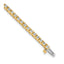 Lab-Grown Diamond Tennis Bracelet in 14K Yellow Gold (2 1/5 ct. tw.), 7 Inch - Sophia Jewelers