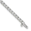 14k White Gold 2 1/5 carat Lab Grown Diamond VS/SI+ G+ Complete Round Tennis Bracelet