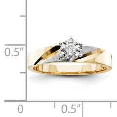 14k Engagement (Trio) Mounting (No Stone Included)
