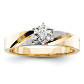 14k Engagement (Trio) Mounting (No Stone Included)