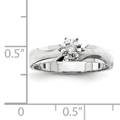14k White Gold Engagement (Trio) Mounting (No Stone Included)