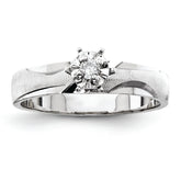 14k White Gold Engagement (Trio) Mounting (No Stone Included)