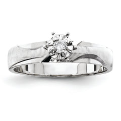 14k White Gold Engagement (Trio) Mounting (No Stone Included)