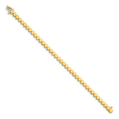 14k Holds 39 Stones up to 3mm Round Add-a-Diamond 7 inch Bracelet