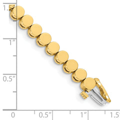 14k Holds 39 Stones up to 3mm Round Add-a-Diamond 7 inch Bracelet