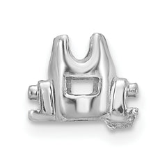 14k White Gold Head Holds up to 2.75mm for X864 Add-a-Diamond Bracelet