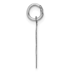 14k White Gold GRADUATION DAY Charm