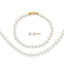 Cultured Pearl Necklace, Bracelet & Earrings Set in 14K Yellow Gold, 14 - Sophia Jewelers