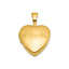 Love You Heart Locket in 14K Yellow Gold - Sophia Jewelers