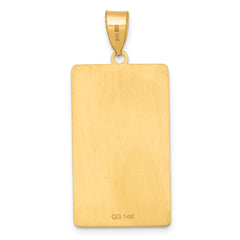 14ky The Fool Tarot Card Pendant