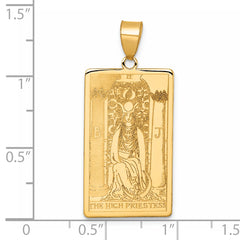 14ky The High Priestess Tarot Card Pendant