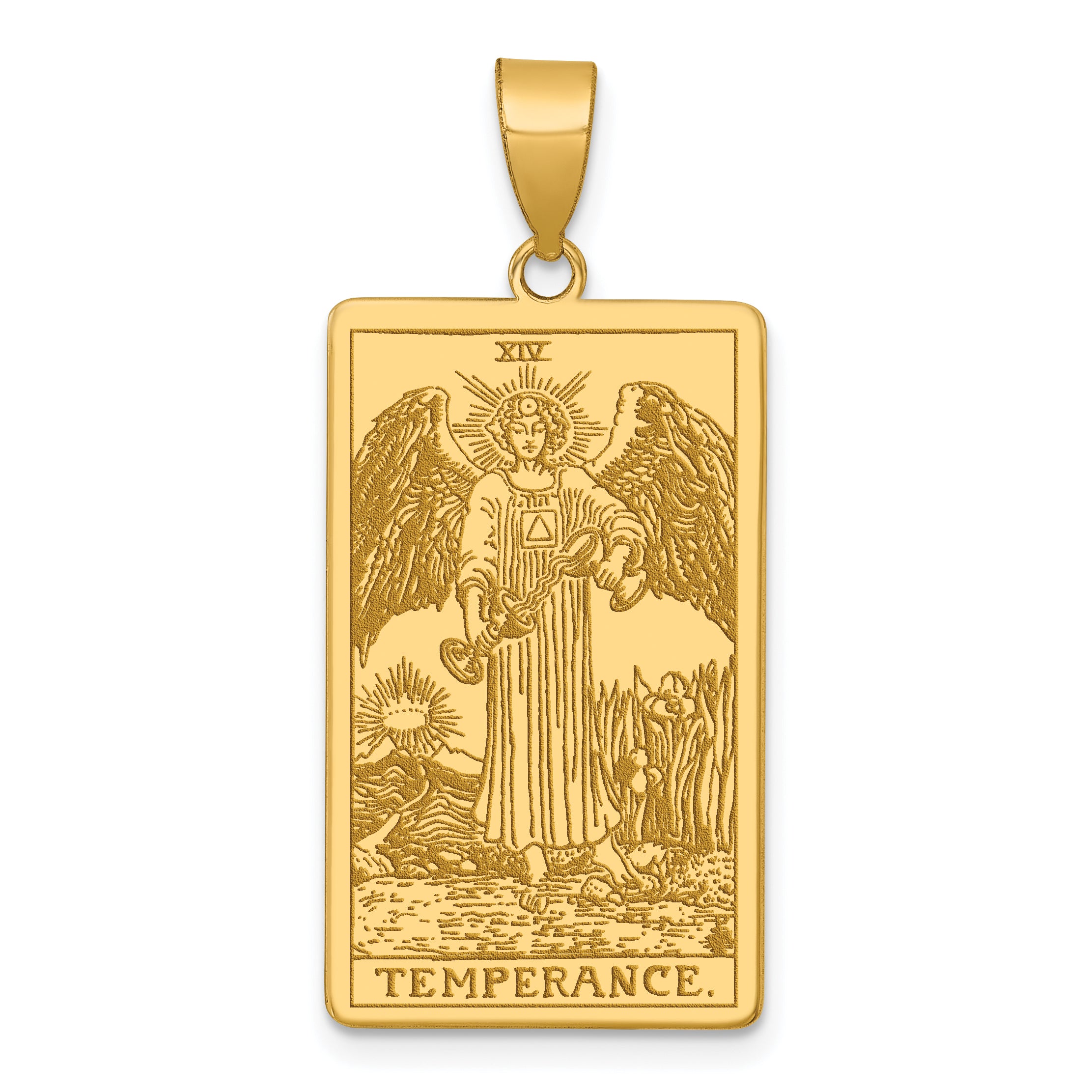 14ky The Empress Tarot Card Pendant