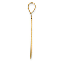 14ky The Emperor Tarot Card Pendant