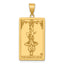 14ky The Hanged Man Tarot Card Pendant