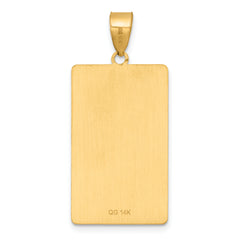 14ky The Tower Tarot Card Pendant