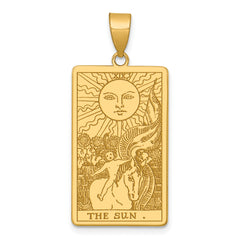 14ky The Sun Tarot Card Pendant
