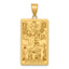 14ky Judgement Tarot Card Pendant