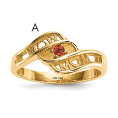 14k Genuine family jewelry ring