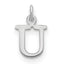 10KW Cutout Letter U Initial Charm