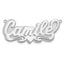 Sterling Silver/Rhodium-plated 3D Polished Heart Name Plate