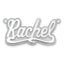 Personalized Name Pendant in Sterling Silver with Rounded Banner Base - Sophia Jewelers
