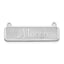 Personalized Name Plate Bar Pendant in Sterling Silver, 12mm - Sophia Jewelers
