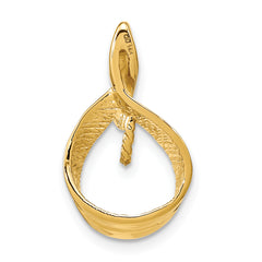 14k Pearl Pendant Mounting (No Stone Included)