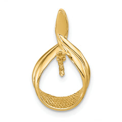 14k Pearl Pendant Mounting (No Stone Included)